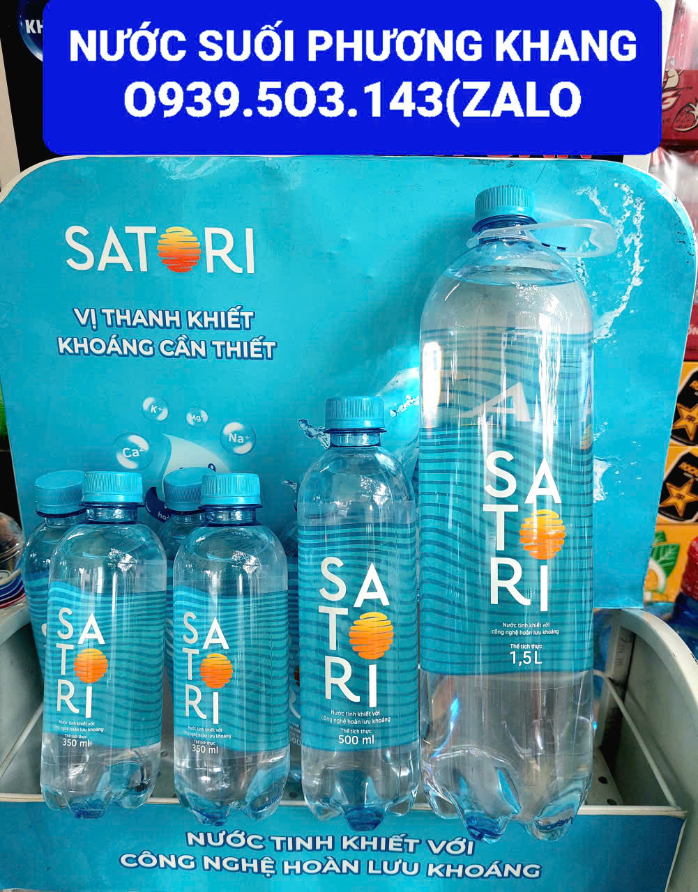 Nước đóng chai - Công Ty TNHH Nước Suối Phương Khang